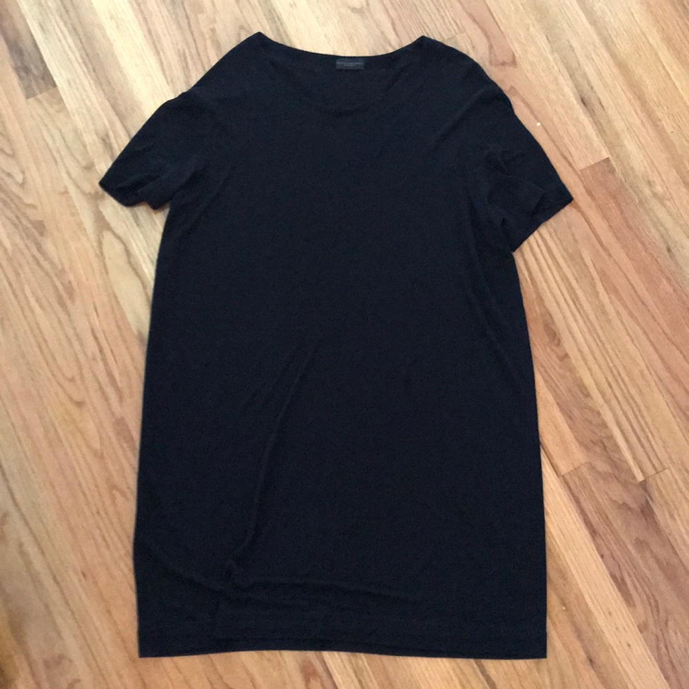 Donna Karan Black t-Shirt Dress